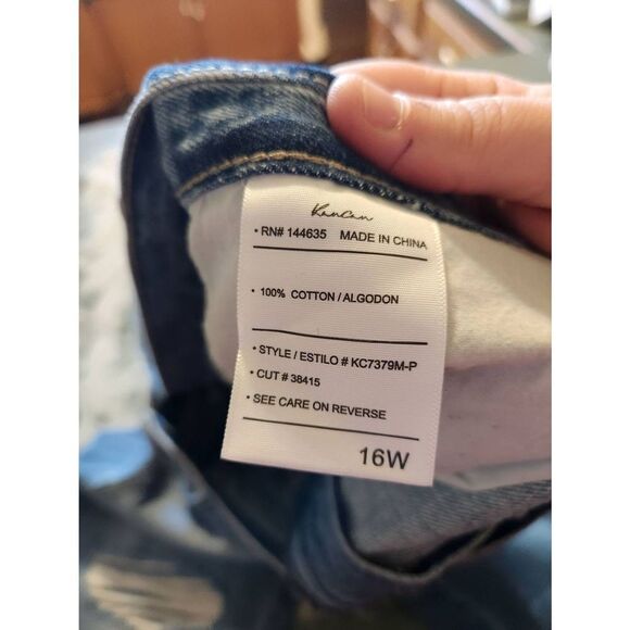 Kancan Lorelei Ultra High Rise Mom Jeans sz 16W - Picture 4 of 5